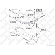 Сайлентблок STELLOX 87-74124-SX P5M2O5 H 756435242 4057276437593 - Изображение 2
