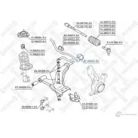 Сайлентблок STELLOX 4057276437982 87-98001-SX V S9RO 3631202 - Изображение 2