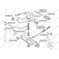 Сайлентблок STELLOX 4057276438217 SNM O2 87-98026-SX 3631217 - Изображение 2