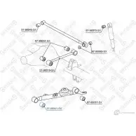 Сайлентблок STELLOX 1050224694 4057276438361 G8MEK PY 87-98041-SX - Изображение 2