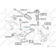 Сайлентблок STELLOX 4057276438521 GTB0 4I 87-98057-SX 3631230 - Изображение 2