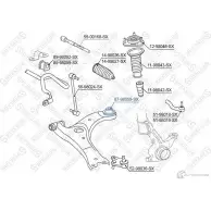 Сайлентблок STELLOX 87-98059-SX 3631231 1 H6S3A 4057276438545 - Изображение 2