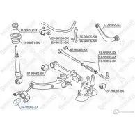Сайлентблок STELLOX 4057276438552 87-98060-SX 1037541944 2INLZL P - Изображение 2