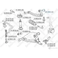 Сайлентблок STELLOX 87-98081-SX 4057276438750 3631233 X5G Z0 - Изображение 2