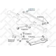 Сайлентблок STELLOX 150775123 87-98166-SX WOZMM Y7 4057276439603 - Изображение 2