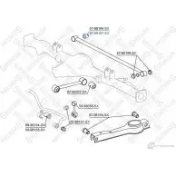 Сайлентблок STELLOX 1061809118 2U SZY 4057276439610 87-98167-SX - Изображение 2