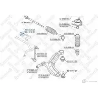 Втулка стабилизатора STELLOX 4057276450462 Hyundai Getz (TB) 1 Хэтчбек 1.5 CRDi GLS 110 л.с. 2005 – 2009 89-51015-SX M7 XD1C
