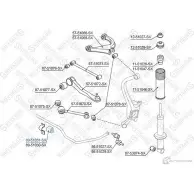 Втулка стабилизатора STELLOX F6CRVI G 4057276450622 3632241 89-51031-SX