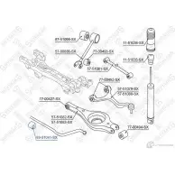 Втулка стабилизатора STELLOX 4057276450721 M1EY Z 3632243 89-51041-SX