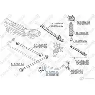 Втулка стабилизатора STELLOX Kia Clarus 5O2NN UE 4057276450738 89-53001-SX