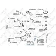 Втулка стабилизатора STELLOX 4057276451049 89-53035-SX 8ZPE5Y V 3632249 - Изображение 2