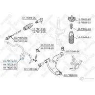 Втулка стабилизатора STELLOX 89-71024-SX LJ WF6A 193785663 4057276451636 - Изображение 2