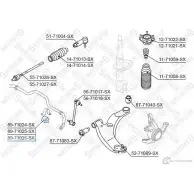 Втулка стабилизатора STELLOX P 2X462 89-71026-SX 4057276451650 193785553 - Изображение 2