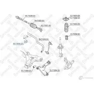 Втулка стабилизатора STELLOX 490233414 89-71045-SX YY8 HT7 4057276451841 - Изображение 2