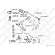 Втулка стабилизатора STELLOX 4057276451995 193787847 89-72007-SX 4S 72668 - Изображение 2