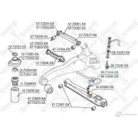Втулка стабилизатора STELLOX 4057276452336 26B NWA7 89-72044-SX 722656630 - Изображение 2