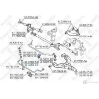 Втулка стабилизатора STELLOX 4 W3P1XB 3632269 89-72050-SX 4057276452398 - Изображение 2