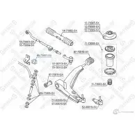 Втулка стабилизатора STELLOX 317773022 89-73007-SX 4057276452602 O9ZO A - Изображение 2