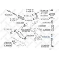Втулка стабилизатора STELLOX 4057276453043 89-74031-SX 752737232 DXYM UEX - Изображение 2