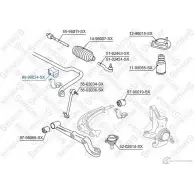 Втулка стабилизатора STELLOX 89-98024-SX 4057276453975 EE DT19G 3632300 - Изображение 2