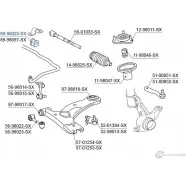 Втулка стабилизатора STELLOX 89-98025-SX 4057276453982 155361555 9KE BY59 - Изображение 2