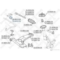 Втулка стабилизатора STELLOX 4057276454019 WZFWM 1C 3632301 89-98028-SX - Изображение 2