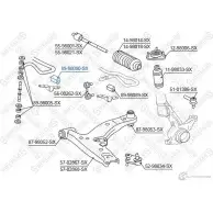 Втулка стабилизатора STELLOX HO GFXB 4057276454231 89-98090-SX 193783893 - Изображение 2