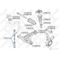 Втулка стабилизатора STELLOX 176446449 89-98162-SX 8V RFT4 4057276454958 - Изображение 2