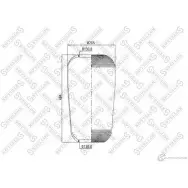 Пневмоподушка STELLOX 2IN7X 6 3632360 90-07370-SX 4057276455719 - Изображение 2