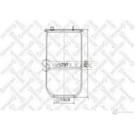 Пневмоподушка STELLOX 7MPP16M 90-08870-SX 214869755 88 7M