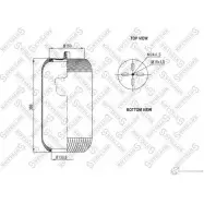Пневмоподушка STELLOX 378706316 ATUJEE G 4057276456556 90-36342-SX
