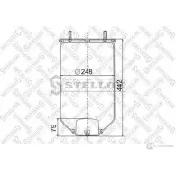 Пневмоподушка STELLOX 4004 N P02 N7T4T 90-40040-SX 214876369 - Изображение 1