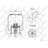 Пневмоподушка STELLOX 90-41582-SX 4158 N P03 1 DK 20 B-1 214881857 - Изображение 2