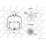 Пневмоподушка STELLOX 3632412 90-43905-SX 9506 4390 N P02 - Изображение 2