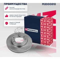 Диск тормозной Hyundai H-1 II 08- MARSHALL 1437232163 M2000510 NU ETN