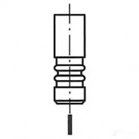 Впускной клапан FRECCIA Bmw 1 (E87) 1 Хэтчбек 5 д 3.0 130 i 265 л.с. 2005 – 2012 R6715/S GFO8N 7 8112000900227