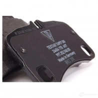 Тормозные колодки, дисковые, комплект PORSCHE 997 352 949 05 21627354 6DHQT FX - Изображение 2