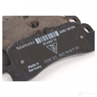 Тормозные колодки дисковые, передние PORSCHE 23893844 M Z17R 95535193970 - Изображение 3