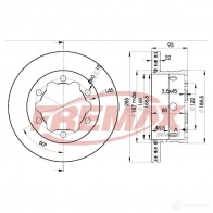 Тормозной диск FREMAX 2886128 bd0185 5HA 9Y