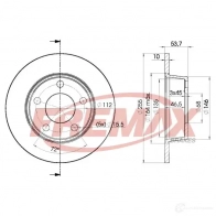 Тормозной диск FREMAX QQ17 D bd2880 Audi A6 (C5) 2 1997 – 2004