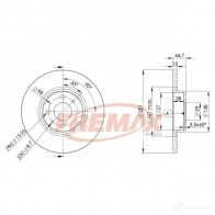 Тормозной диск FREMAX 4WG DJ 2886155 bd0355