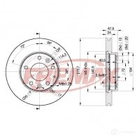 Тормозной диск FREMAX 51 6BM bd3267 Mazda 6 (GH) 2 Хэтчбек 1.8 MZR 120 л.с. 2007 – 2013