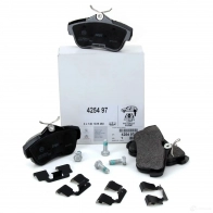 Оригинальные задние тормозные колодки Jumpy Expert / Tepee CITROEN/PEUGEOT 1438176081 1673601480 WKA V0C - Изображение 1