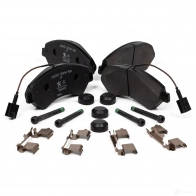 Тормозные колодки, комплект CITROEN/PEUGEOT MNOC FRA 1673603580 1438176092 - Изображение 2