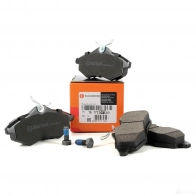Тормозные колодки, дисковые, комплект CITROEN/PEUGEOT 1208733520 1617257080 A5YXQ O - Изображение 1