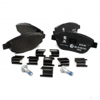 Тормозные колодки, дисковые, комплект Q+ CITROEN/PEUGEOT SVZO0 LB YI4TW 1647862380 1437028068 - Изображение 2