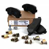 Оригинальные задние тормозные колодки Jumper Boxer CITROEN/PEUGEOT 1438176103 1673603380 JJHOFW K - Изображение 1