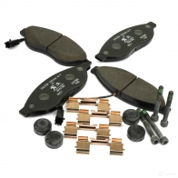 Оригинальные передние тормозные колодки Jumper Boxer 1,6 т CITROEN/PEUGEOT 5OE UZ 1647863980 1438176106 - Изображение 2