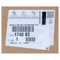 Оригинальный катализатор DPF C4 2 C4 Picasso 1 308 1 3008 RCZ CITROEN/PEUGEOT NK75 A 174083 40648999 - Изображение 3