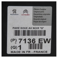 Подкрылок передний левый CITROEN/PEUGEOT 24655014 7136EW DHP7X FF - Изображение 2